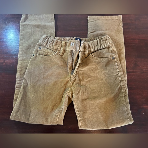 Boys Gap Denim Corduroy Pants Size 8 Regular - Light Tan Color, super soft fall - Picture 3 of 13